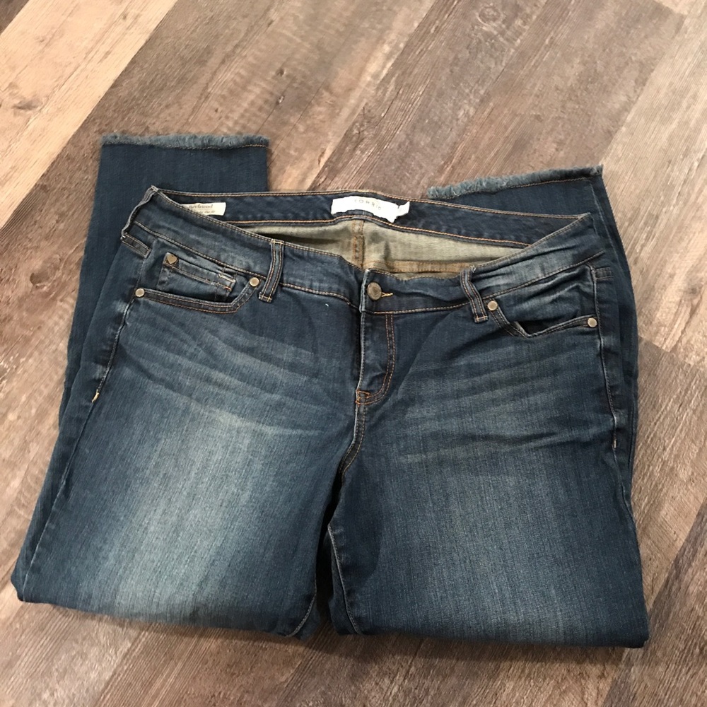 Torrid boyfriend jeans size 16
